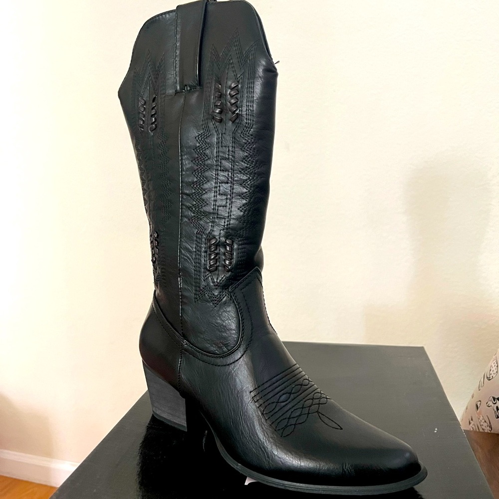 Western style boots